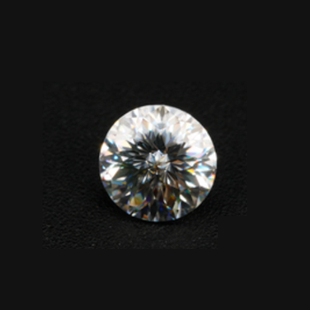 Emperor Cut Moissanite Diamond Loose Gemstone VVS1 D Colorless Round Pass Diamond Tester with GRA Report
